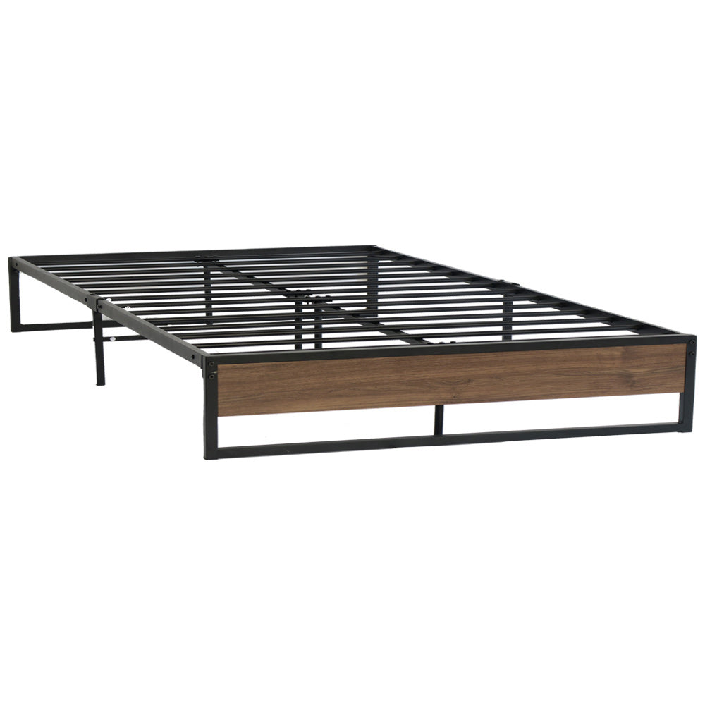 Beds & Bed Frames: Artiss Bed Frame Metal Bed Frame Bed Base OSLO - Queen