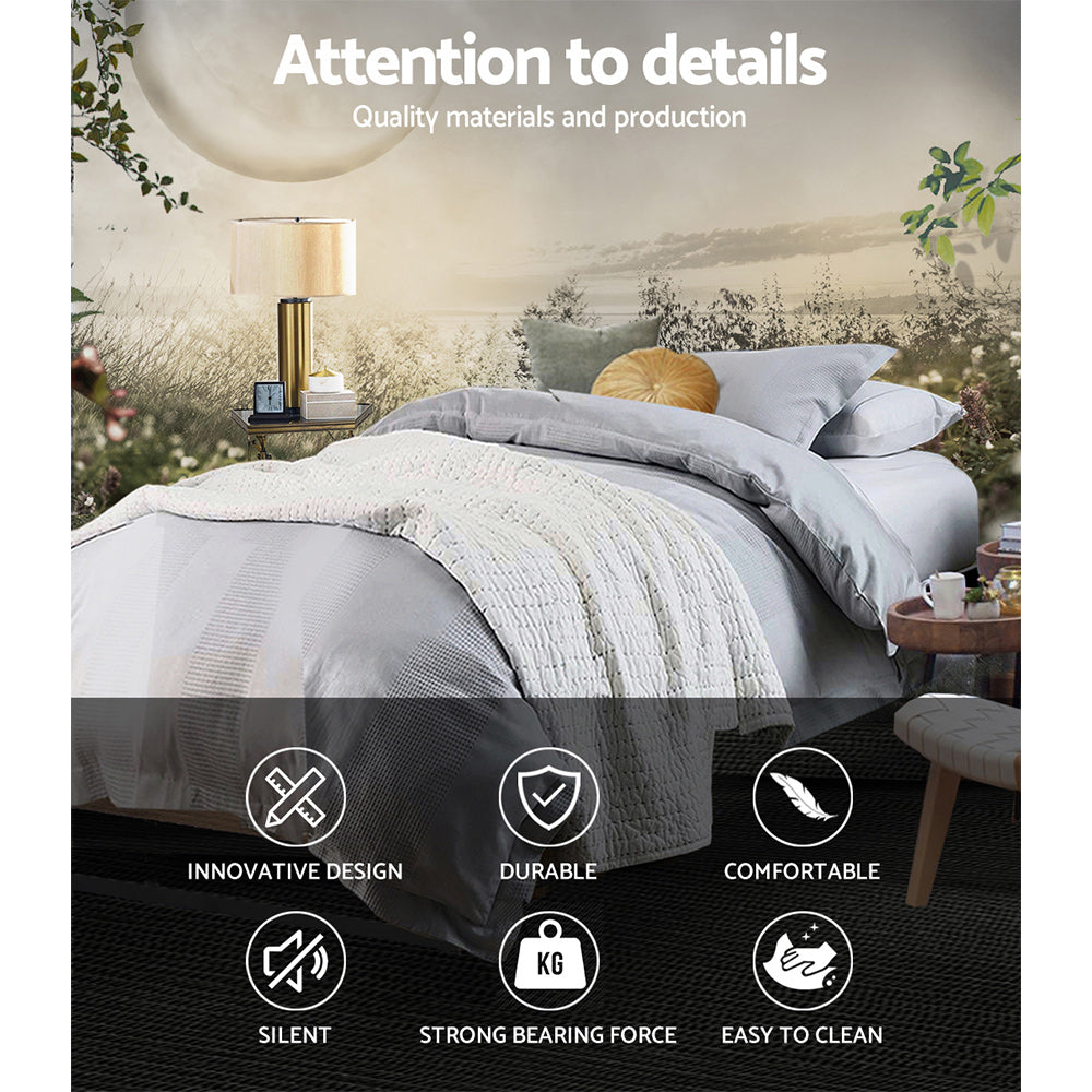 Beds & Bed Frames: Artiss Bed Frame Metal Bed Frame Bed Base OSLO - Single