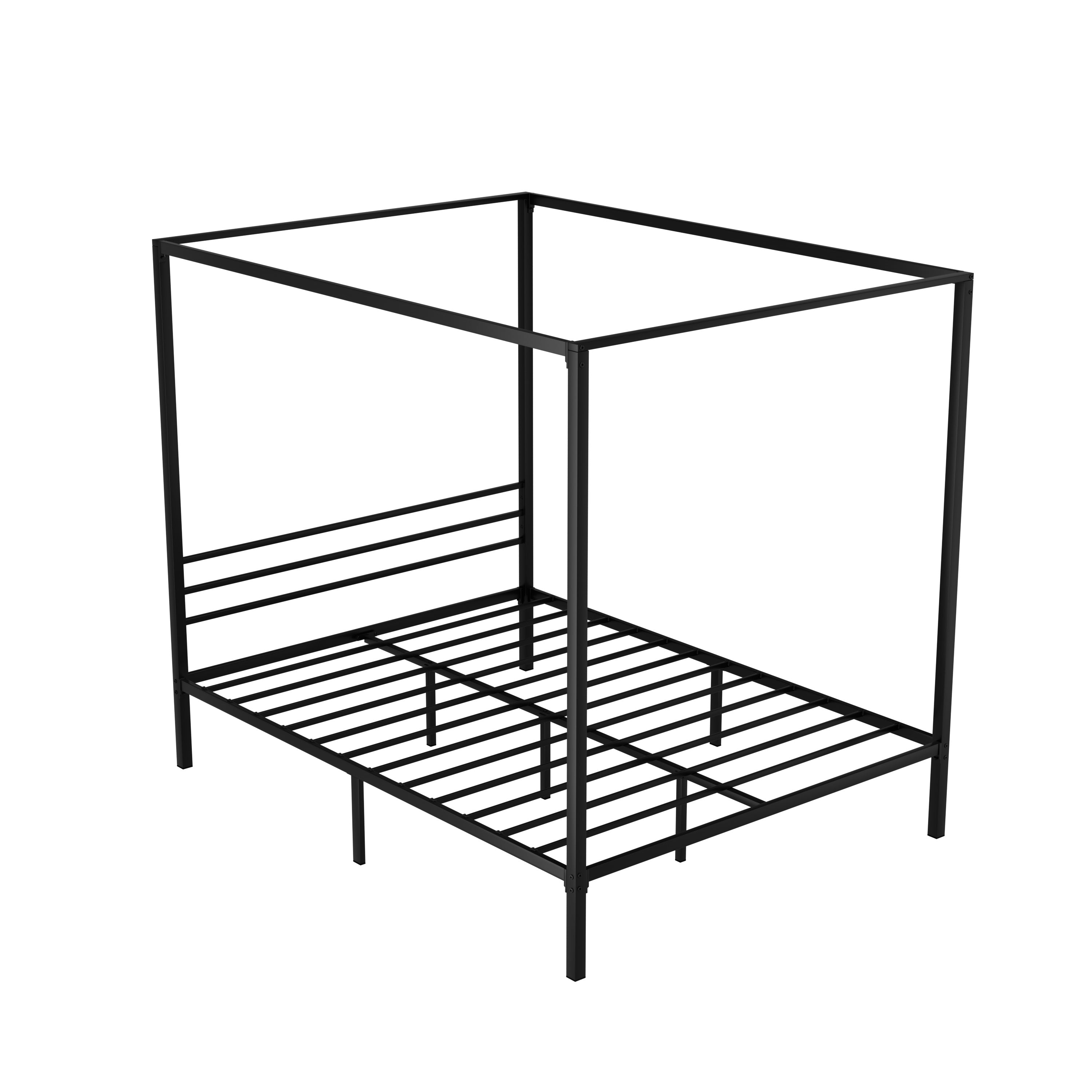Beds & Bed Frames: Artiss Bed Frame Queen Size Metal Bed Frame POCHY