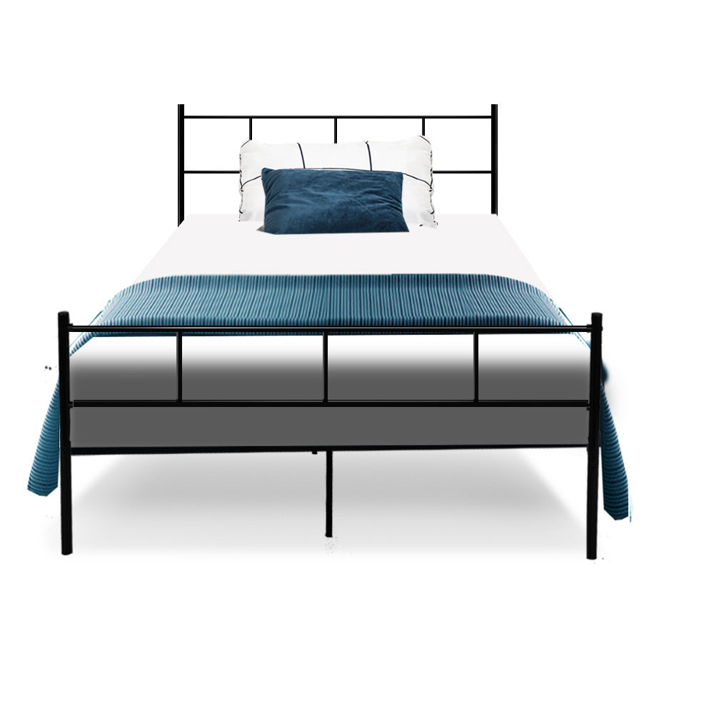 Beds & Bed Frames: Artiss Bed Frame King Single Metal Bed Frame SOL