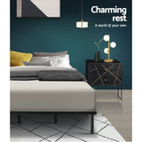 Artiss Bed Frame Queen Size Metal Bed Frame TED