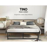 Artiss Bed Frame Double Size Metal Bed Frame TINO