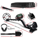 Outdoor Play Equipment: Metal Detector 220MM Deep Sensitive Waterproof Pinpointer Treasure Hunter Shovel