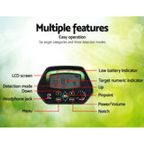 Outdoor Play Equipment: Metal Detector 220MM Deep Sensitive Waterproof Pinpointer Treasure Hunter Shovel
