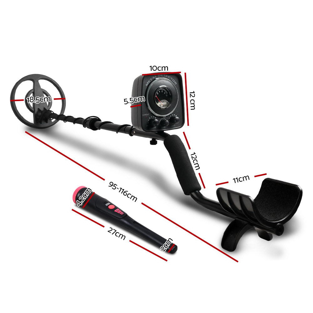 Metal Detectors: Metal Detector 160MM Deep Sensitive Waterproof Pinpointer Treasure Hunter