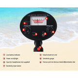 Metal Detectors: Metal Detector 180MM Deep Sensitive Waterproof Pinpointer Treasure Hunter Black