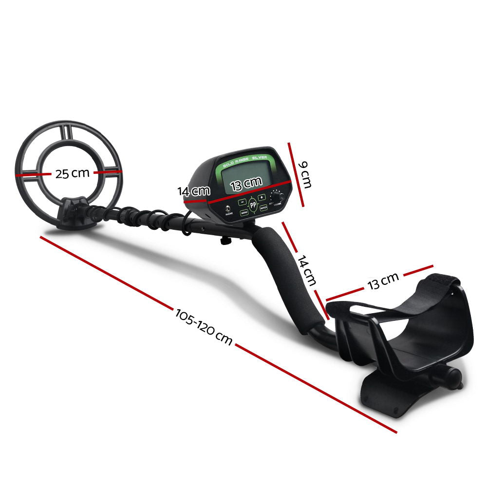 Metal Detectors: Metal Detector 220MM Deep Sensitive Waterproof Treasure Hunter Gold Digger