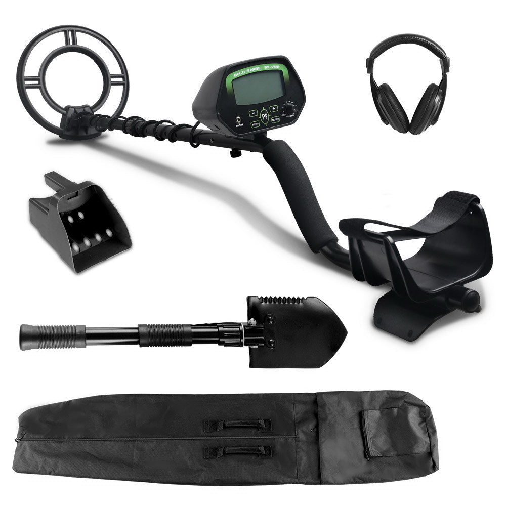 Outdoor Play Equipment: Metal Detector 220MM Deep Sensitive Waterproof Treasure Hunter Gold Digger Shovel
