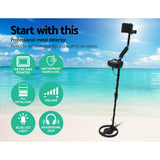 Metal Detectors: Metal Detector 160MM Deep Sensitive Waterproof Treasure Hunter Gold Digger
