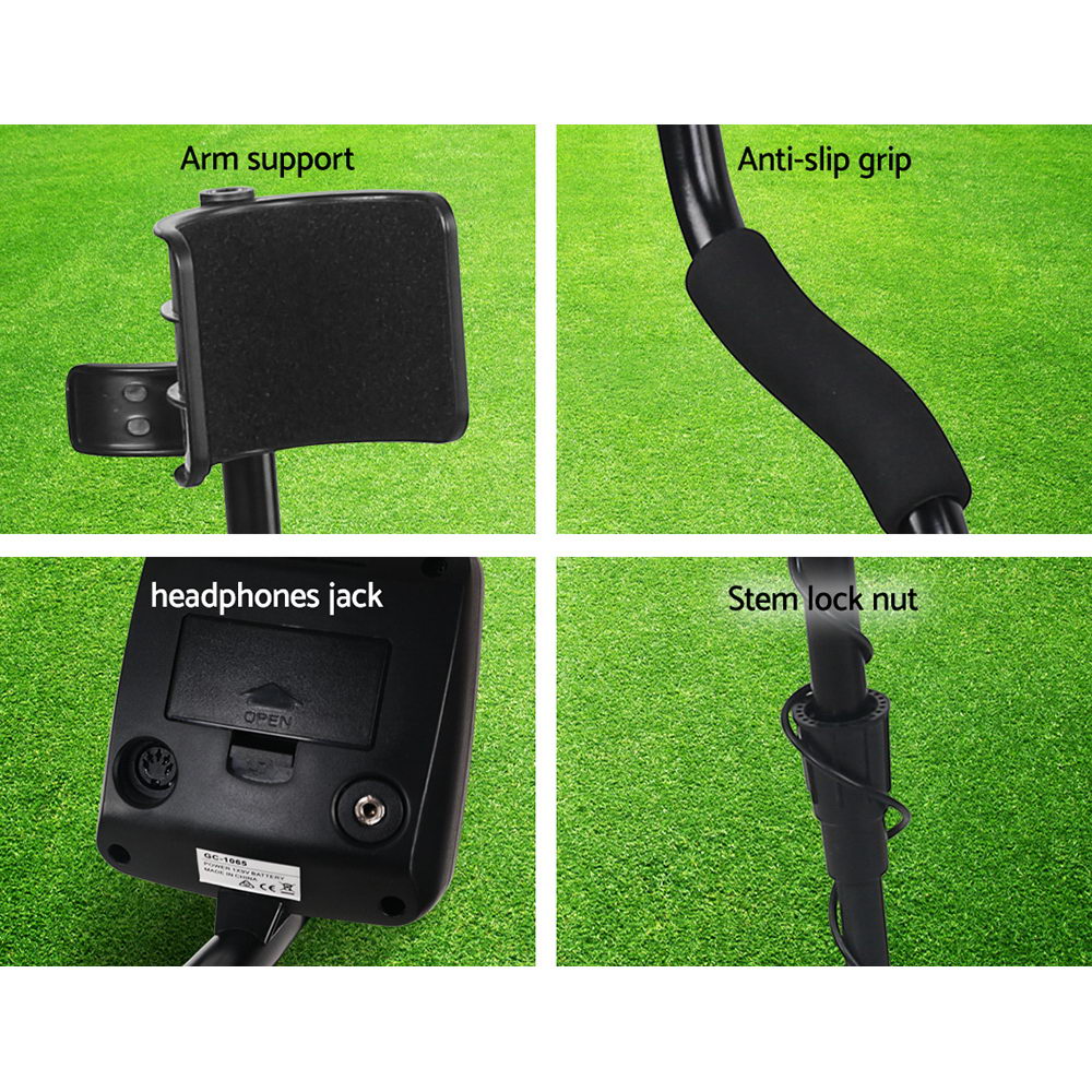 Metal Detectors: Metal Detector 160MM Deep Sensitive Waterproof Treasure Hunter Gold Digger