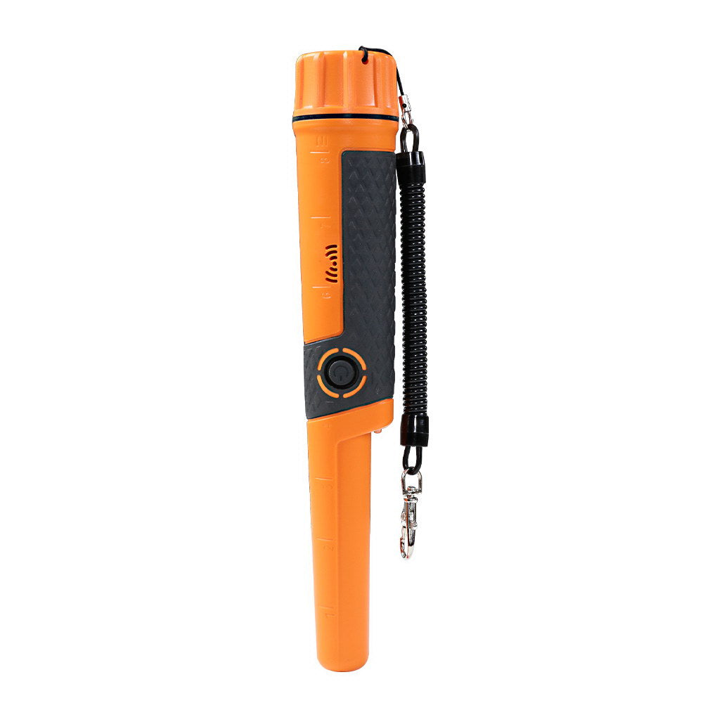 Metal Detectors: Metal Detector 40MM Sensitive Handheld Pinpointer Waterproof Automatic Hunter Orange