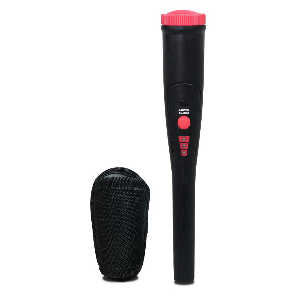 Metal Detectors: Metal Detector 40MM Sensitive Handheld Pinpointer Waterproof Automatic Hunter Black