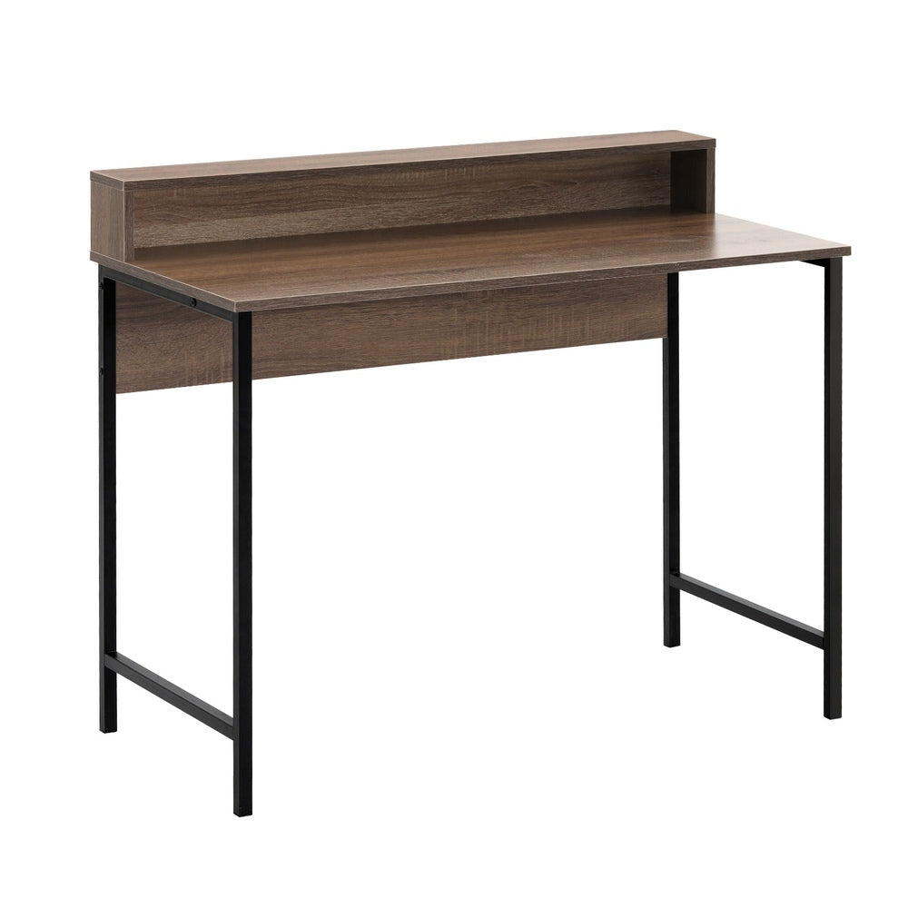 Desks: Artiss Computer Desk Shelf Oak 100CM