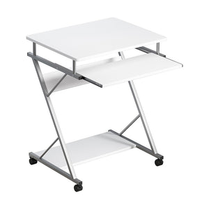 Artiss Computer Desk Keyboard Tray Shelf White 60CM