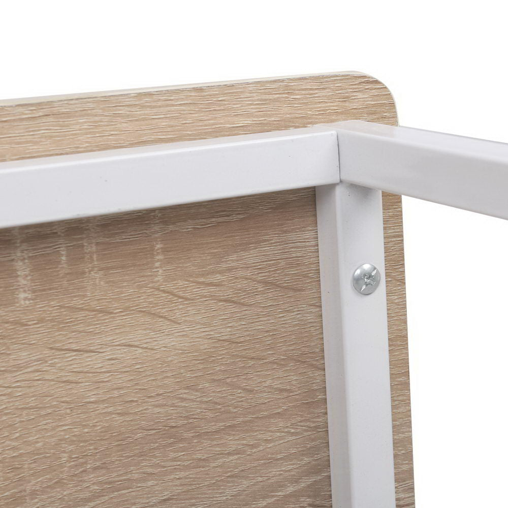 Desks: Artiss Computer Desk Oak 100CM