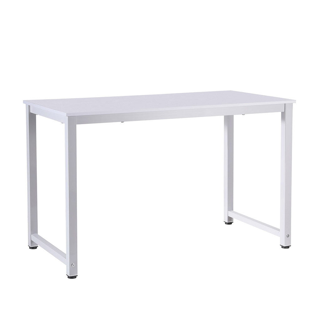 Desks: Artiss Computer Desk Home Office Study Table White 120CM
