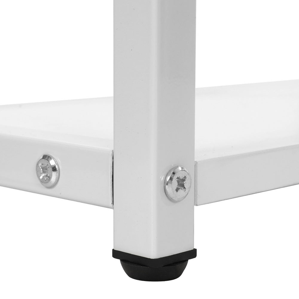 Desks: Artiss Computer Desk Drawer Shelves Study Table 120CM White