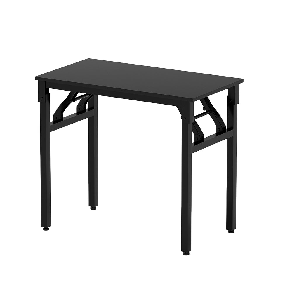 Desks: Artiss Computer Desk Foldable Balck 80CM