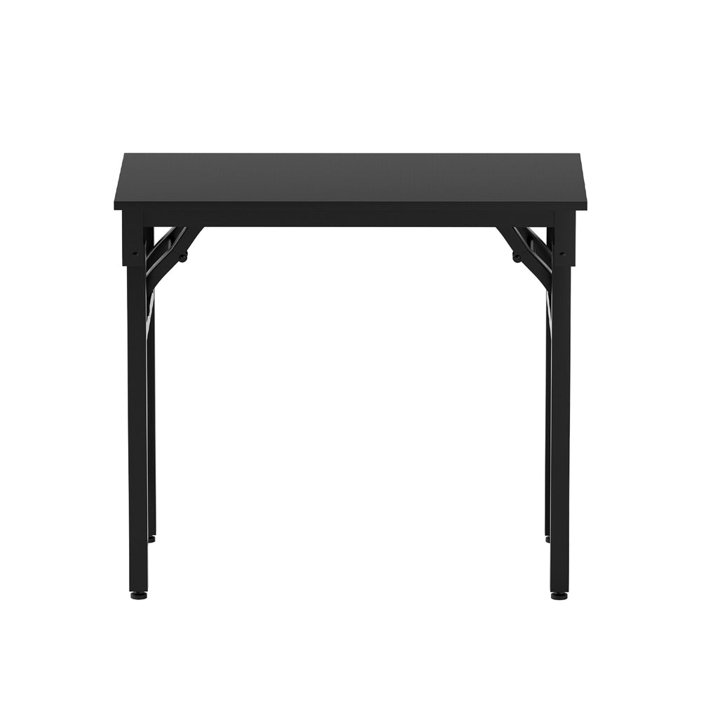 Desks: Artiss Computer Desk Foldable Balck 80CM