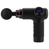 Massagers: Everfit Massage Gun 8 Speed 4 Heads Vibration Muscle Massager Chargeable Black