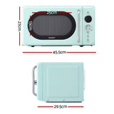 Microwave Ovens: Devanti 20L Microwave Oven 700W Green