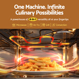 Microwave Ovens: Devanti 30L Microwave Oven 4-IN-1 Air Fryer Convection Grill