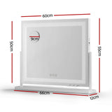Makeup Mirrors: Embellir Makeup Mirror 60x50cm 360～ Rotatable Vanity Mirror with Lights Crystal LED