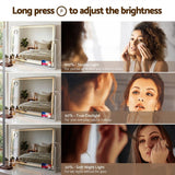 Embellir 90x60cm Makeup Mirror 360 degree Rotatable Vanity Mirror 10x magnifing