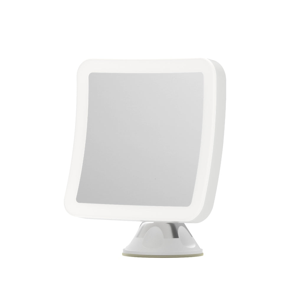 Makeup Mirrors: Embellir Makeup Mirror 10X Magnification LED Light Adjustable Rotation Cordless Suction Cup