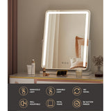 Mirrors: Embellir Makeup Mirror 40x50cm Hollywood Vanity with LED Light Strip Rotation