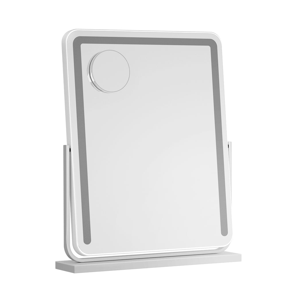 Mirrors: Embellir Makeup Mirror 40x50cm Hollywood Vanity with LED Light Strip Rotation
