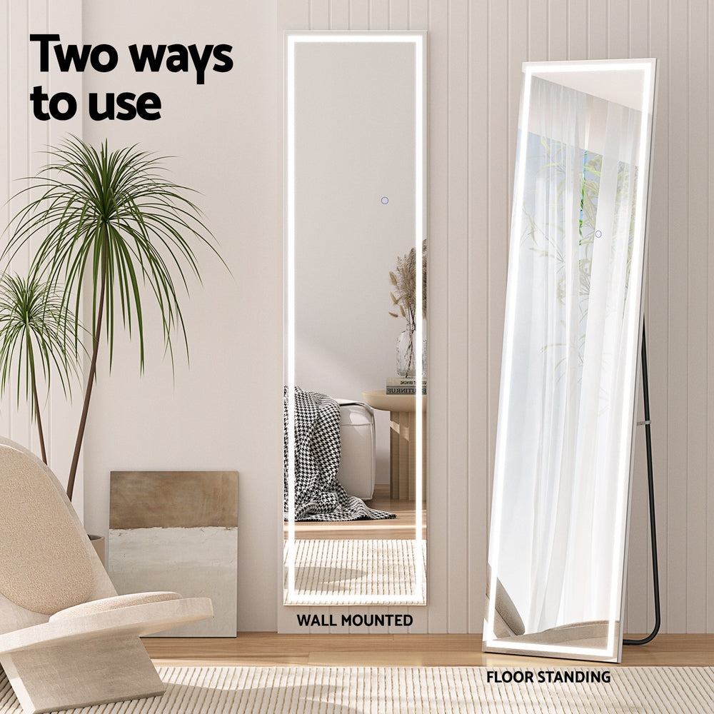 Mirrors: Embellir Full-Length Floor Wall Mirrors LED Light