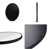 Makeup Mirrors: Embellir Wall Mirror Makeup 50cm Home Decor Framed Mirrors Bathroom Round Black