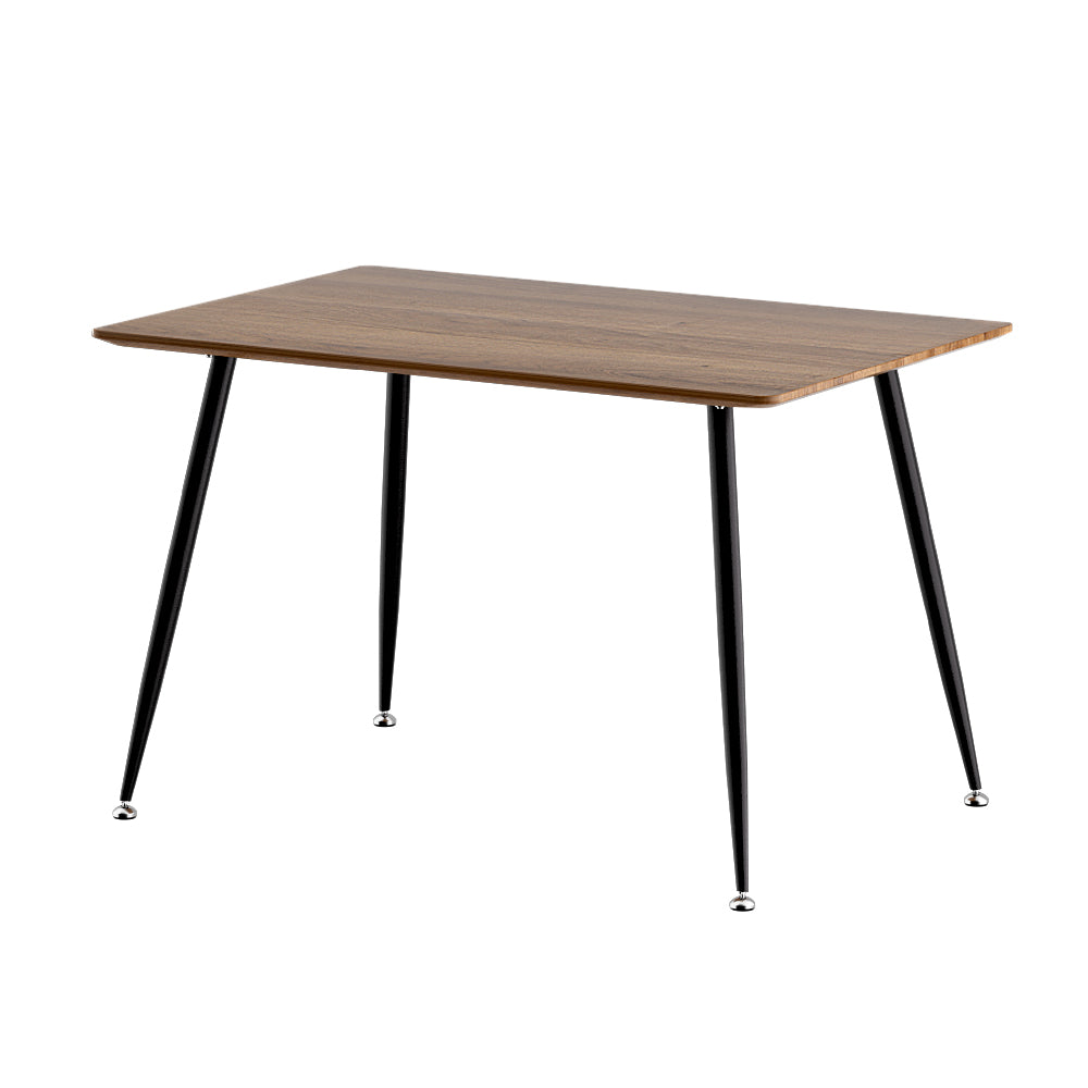 Dining Tables: Artiss Dining Table 4 Seater Kitchen Cafe Wooden Table Rectangular 120CM