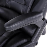 Artiss 8 Point Massage Office Chair Heated Seat Recliner PU Black