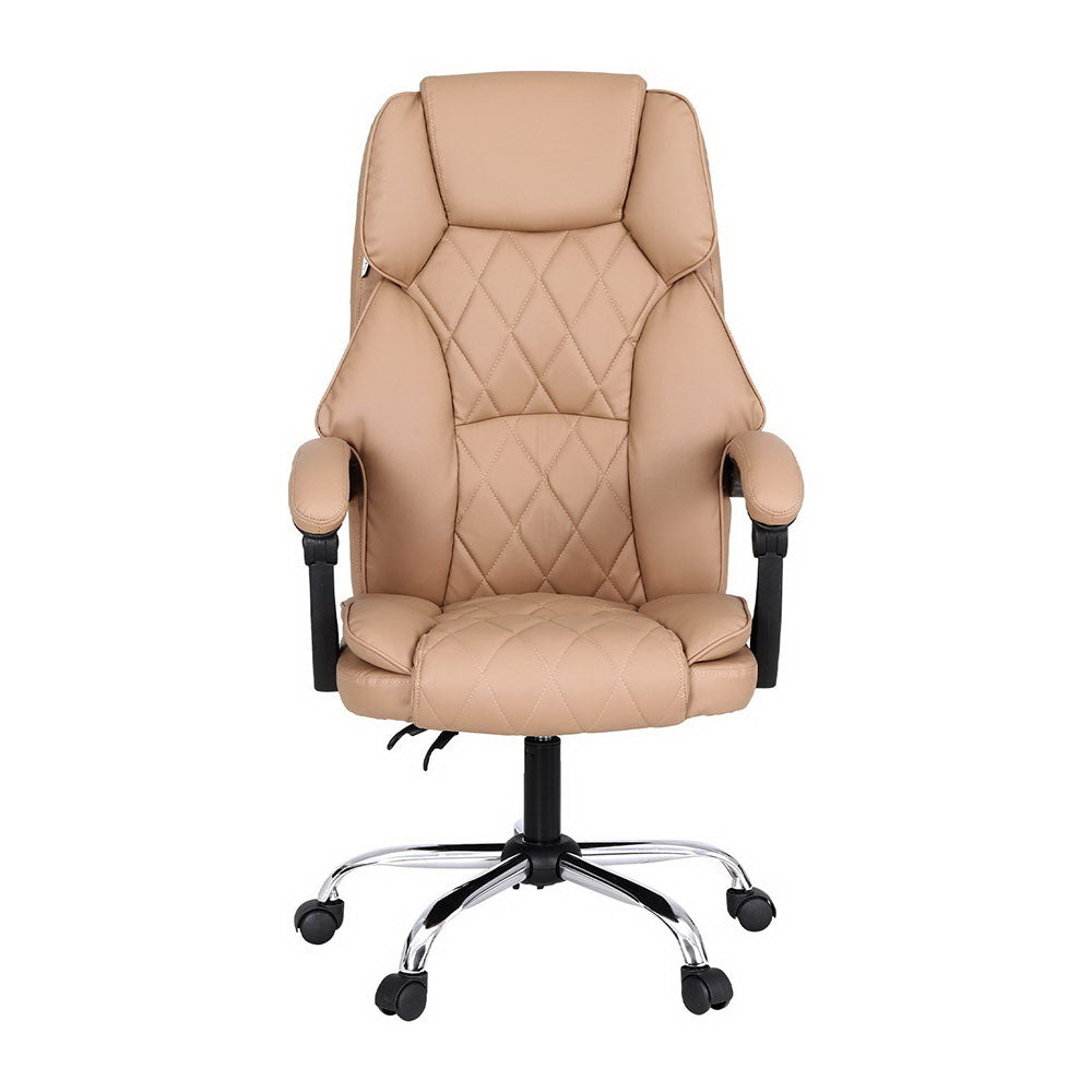Massage Chairs: Artiss Massage Office Chair Computer Chairs High Back