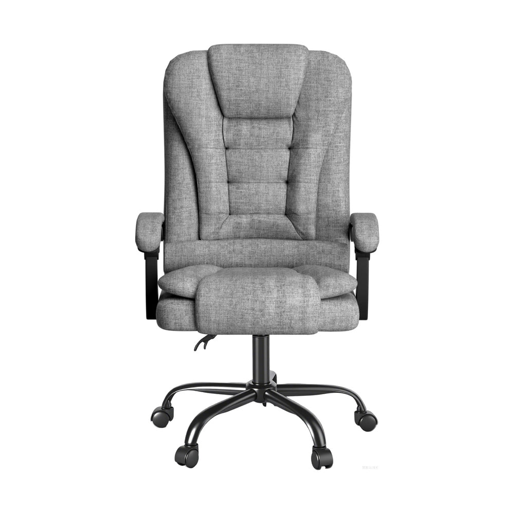 Office & Desk Chairs: Artiss Executive Office Chair 4-Point Massage Adjustable Ergonomic Recline Back