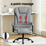 Artiss Executive Office Chair 4-Point Massage Adjustable Ergonomic Recline Back