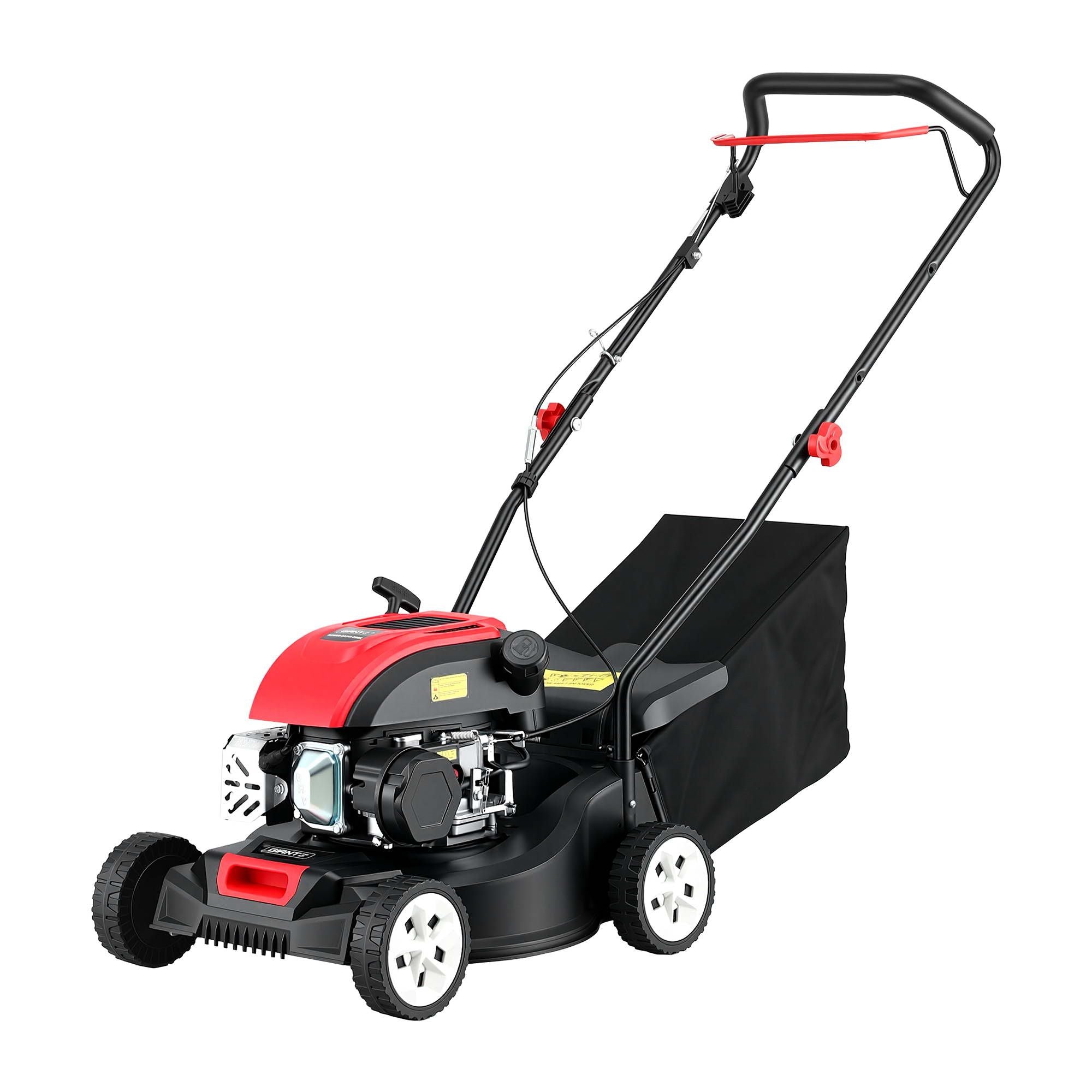Giantz Petrol Lawn Mower 149cc 4 Stroke Hand Push 16in Grass Cutter Lawnmower