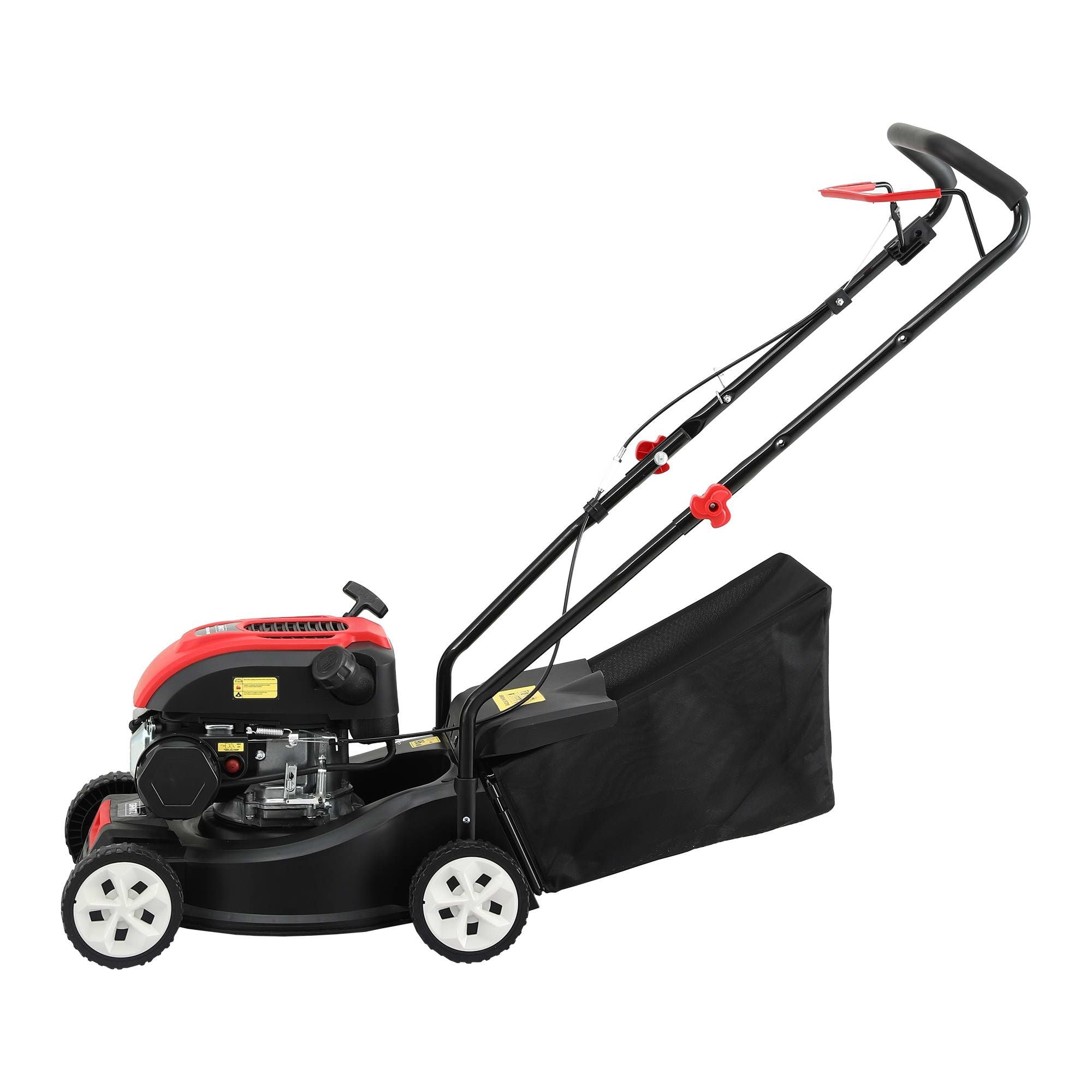 Giantz Petrol Lawn Mower 149cc 4 Stroke Hand Push 16in Grass Cutter Lawnmower
