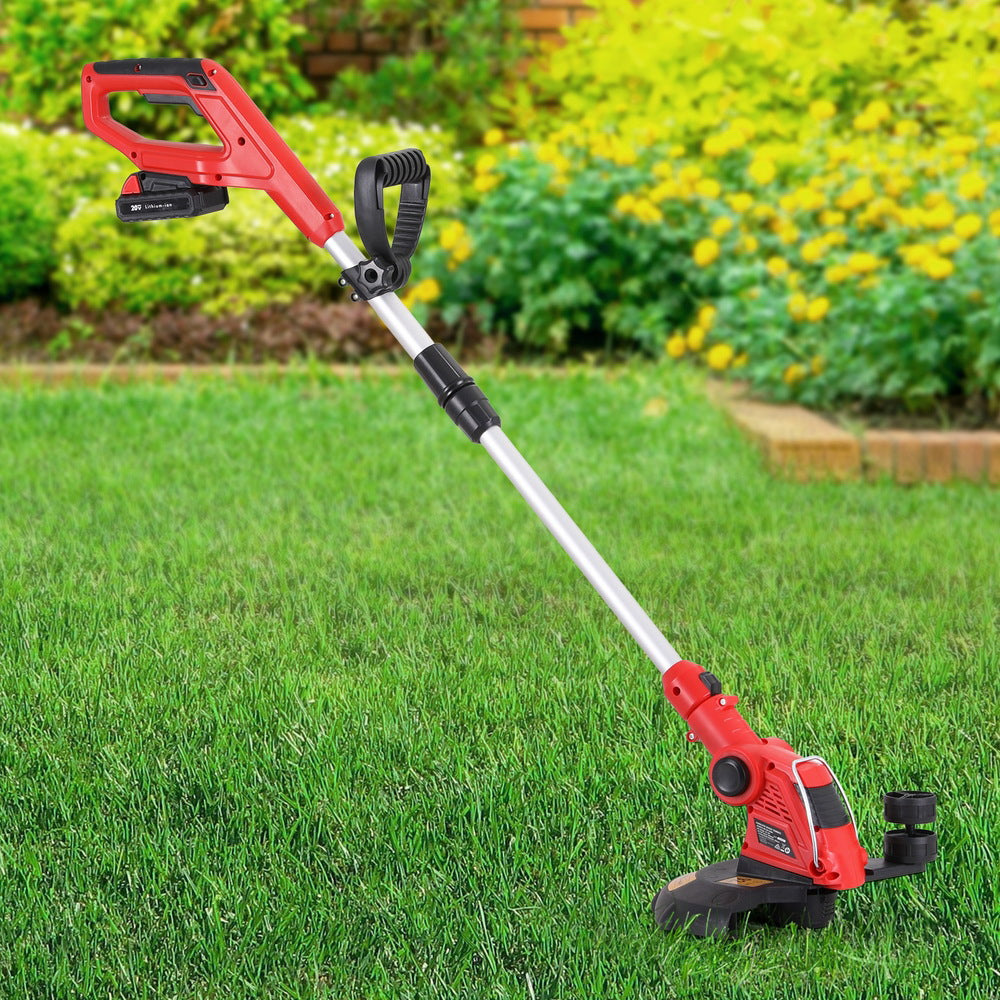 Gardening Tools: Giantz 20V Cordless Line Trimmer Lawn Whipper Grass Snipper