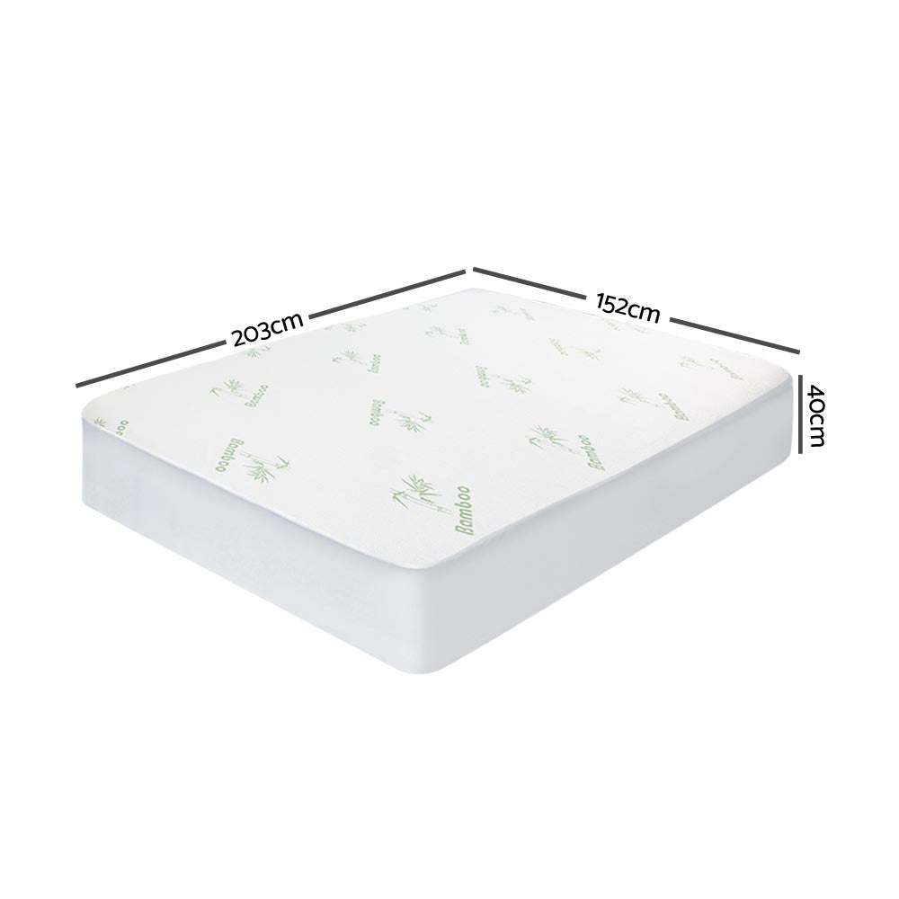 Mattress Protectors: Giselle Bedding Mattress Protector Bamboo Queen