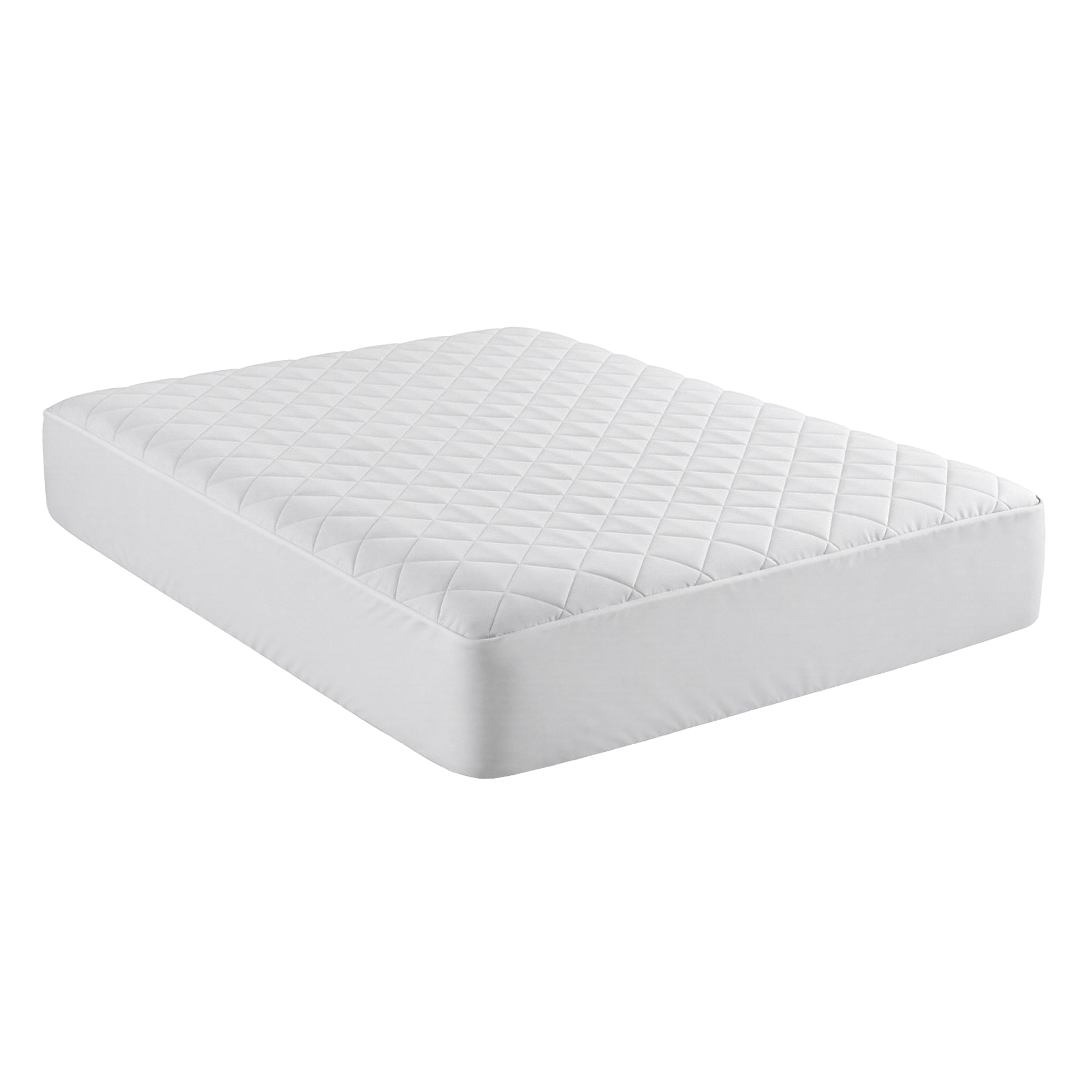 Mattress Protectors: Giselle Waterproof Mattress Protector 100% Cotton Quilted Fitted Cover Double