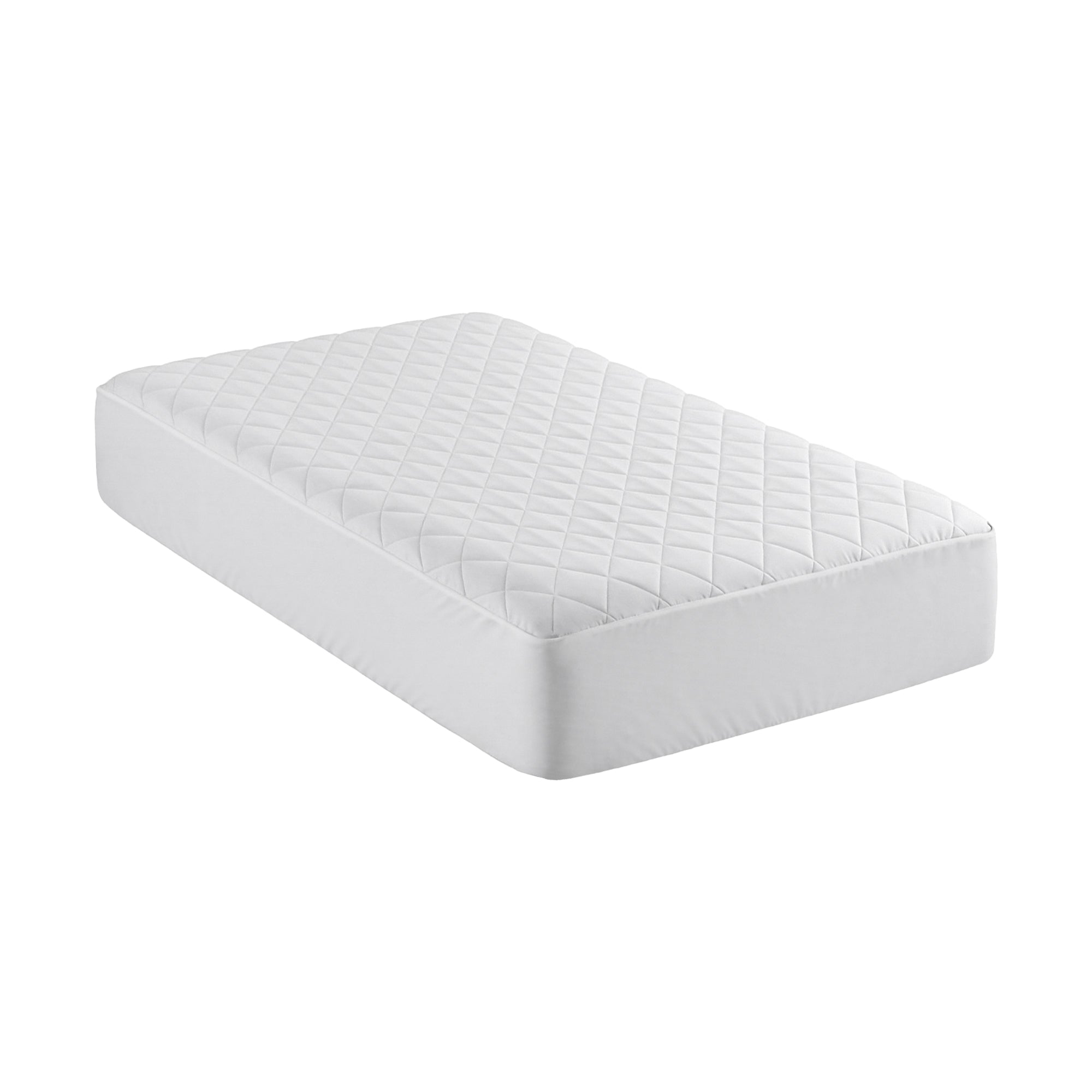 Mattress Protectors: Giselle Waterproof Mattress Protector 100% Cotton Quilted Fitted Cover King Single