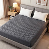 Mattress Protectors: Giselle Water-Resistant Mattress Protector Microfiber 360° Fit Double