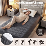 Mattress Protectors: Giselle Water-Resistant Mattress Protector Microfiber 35cm 360° Fit Single
