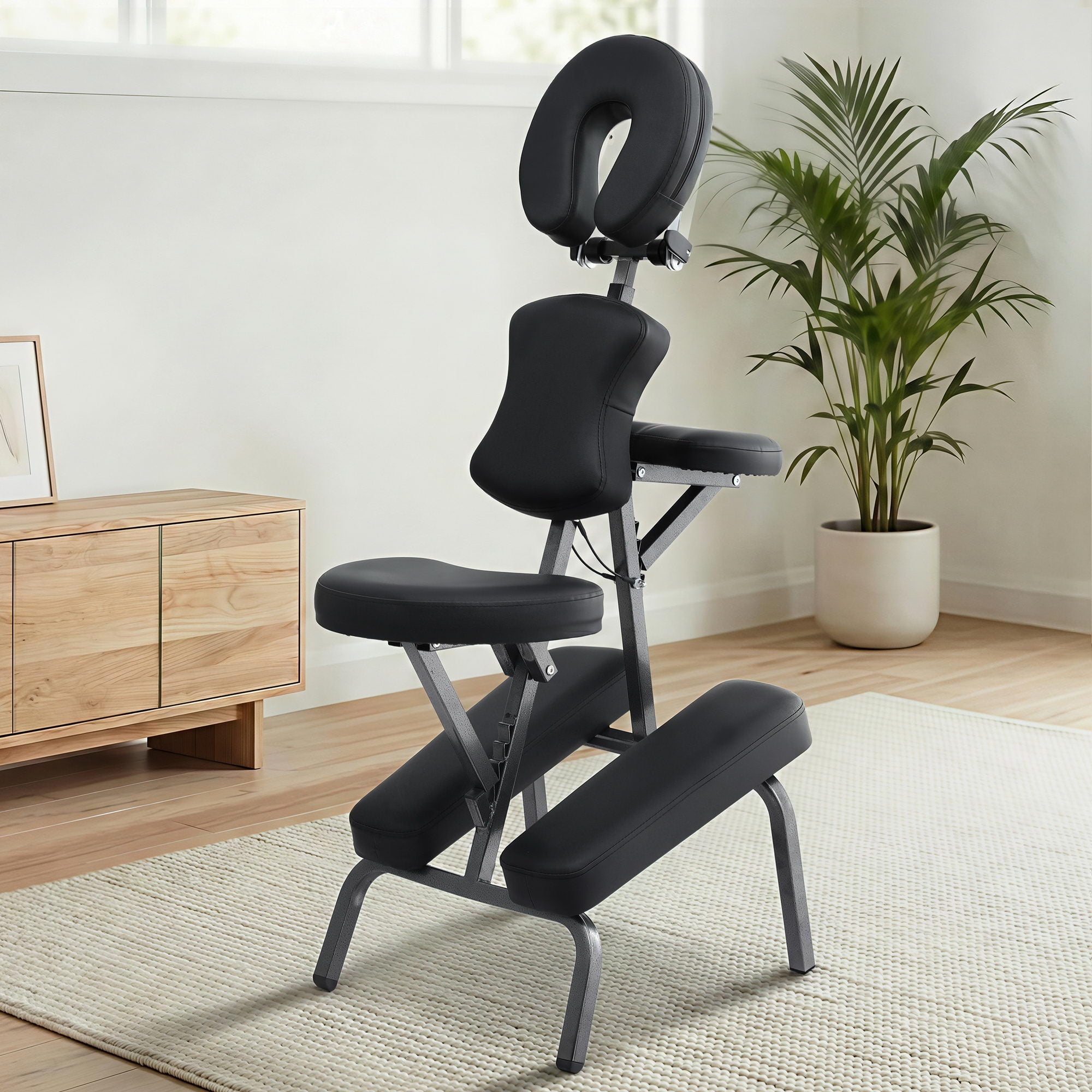 Massage Chairs: Zenses Portable Massage Chair Lightweight Folding Tattoo Lash Beauty Bed