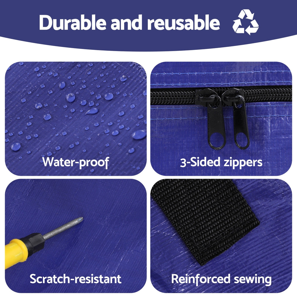 Mattress Protectors: Atirss Mattress Bag Easy Moving Waterproof Storage Dust Cover Protector Queen