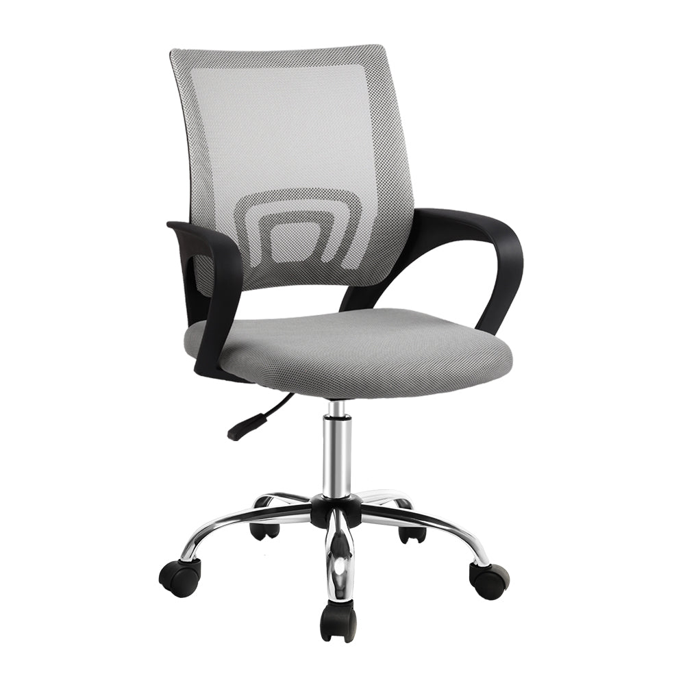 Office & Desk Chairs: Artiss Mesh Office Chair Mid Back Grey