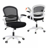 Office & Desk Chairs: Artiss Mesh Office Chair Mid Back Black